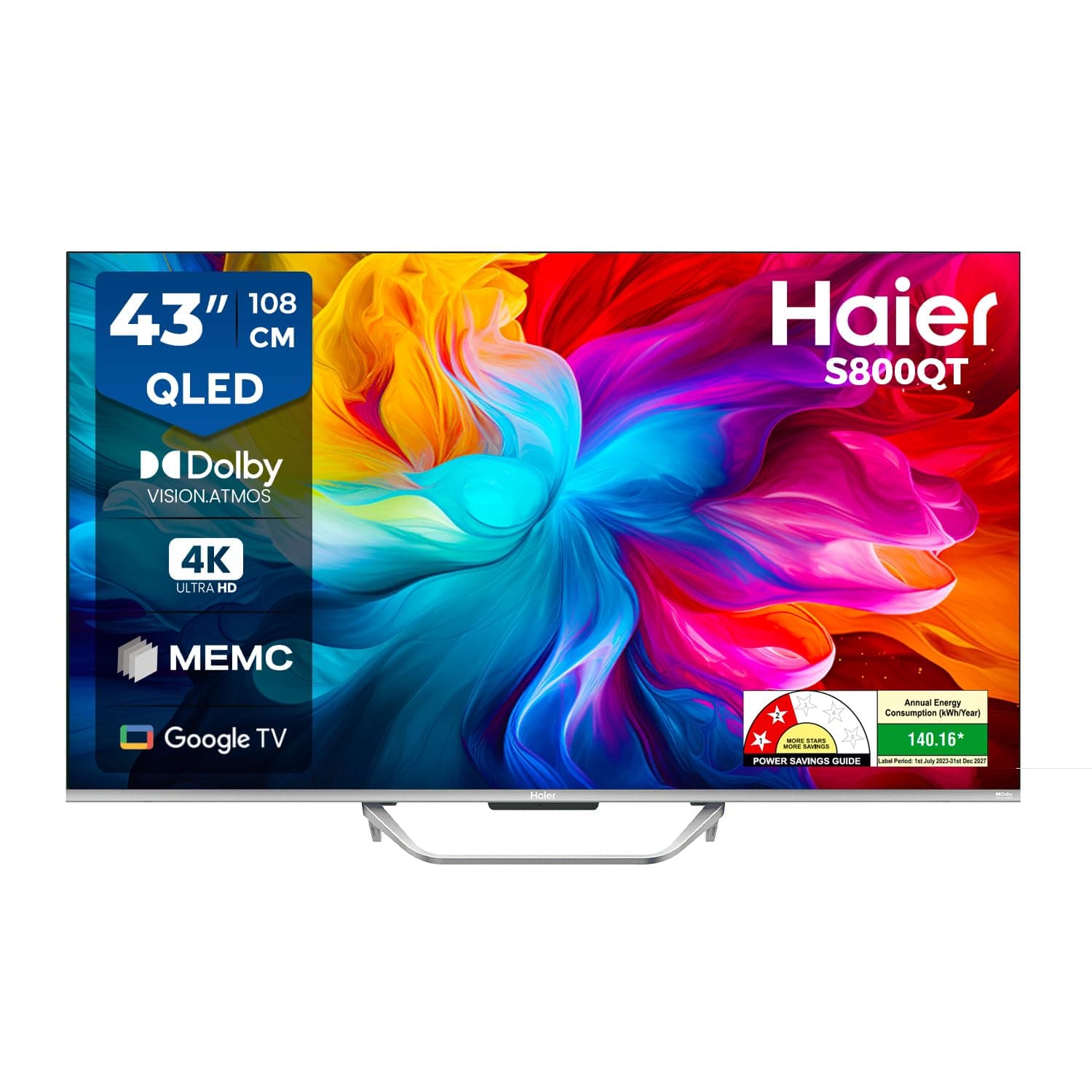Haier S800QT 43-inch 4K QLED Smart TV