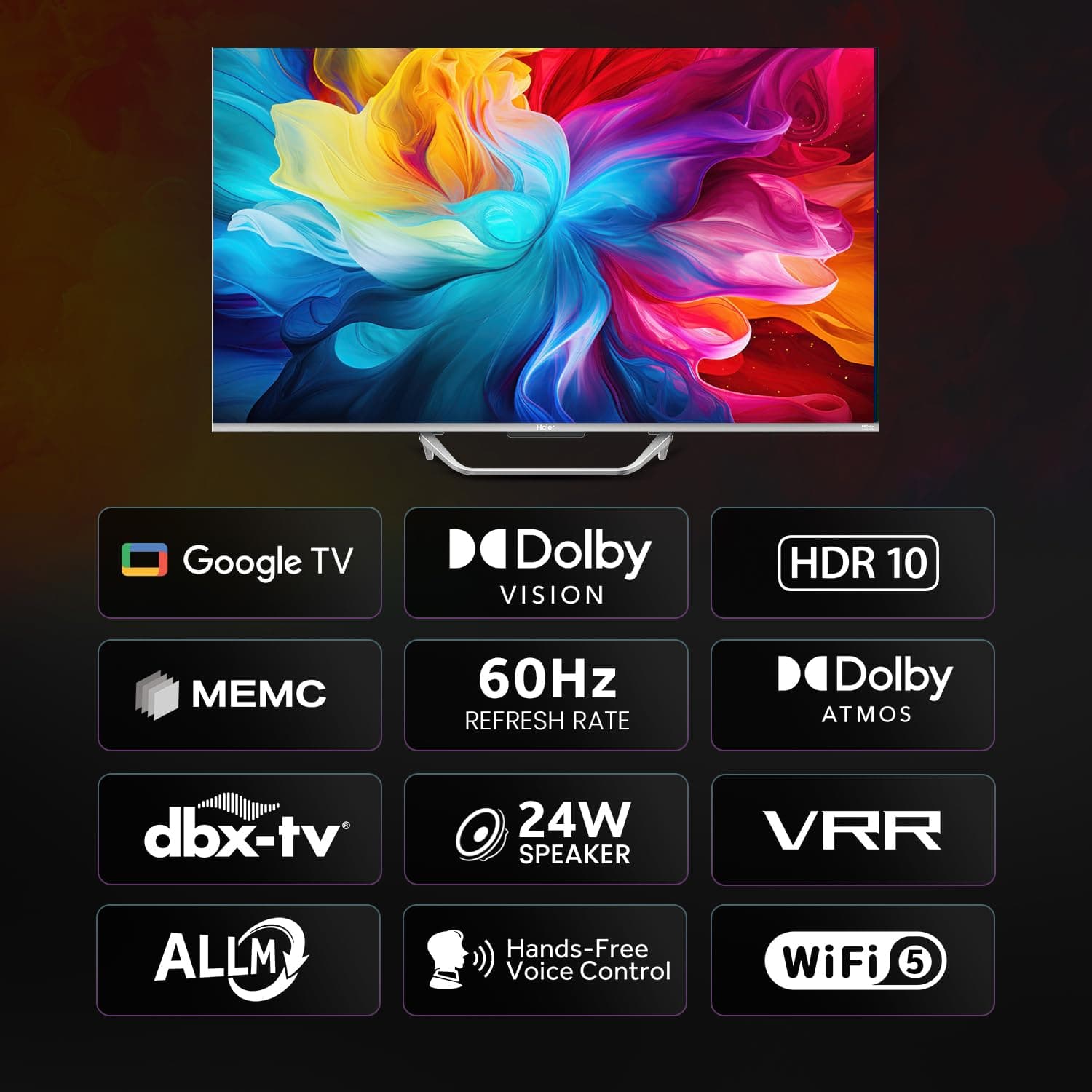 Haier S800QT 43-inch 4K QLED Smart TV