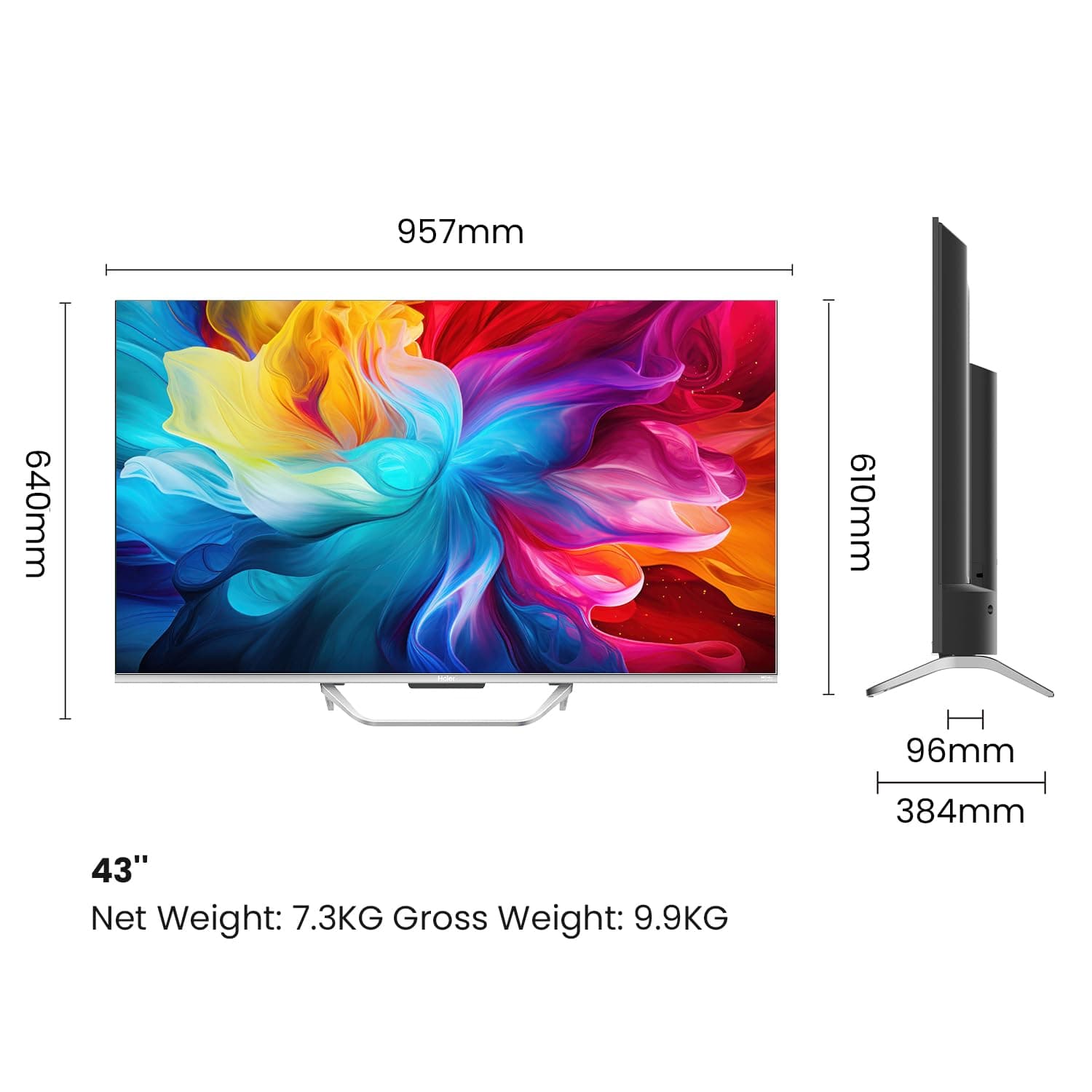 Haier S800QT 43-inch 4K QLED Smart TV