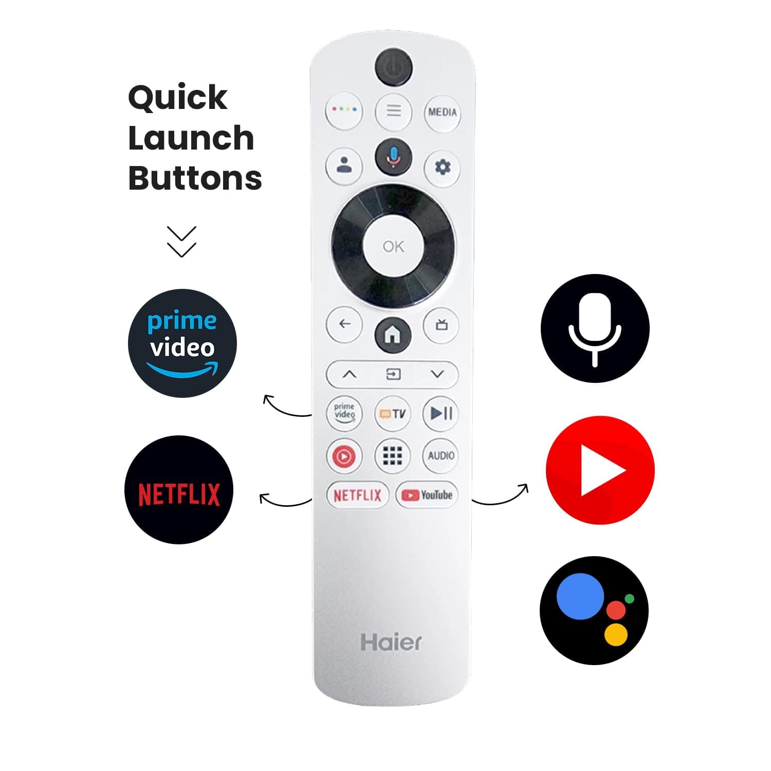 Haier S800QT 43-inch 4K QLED Smart TV