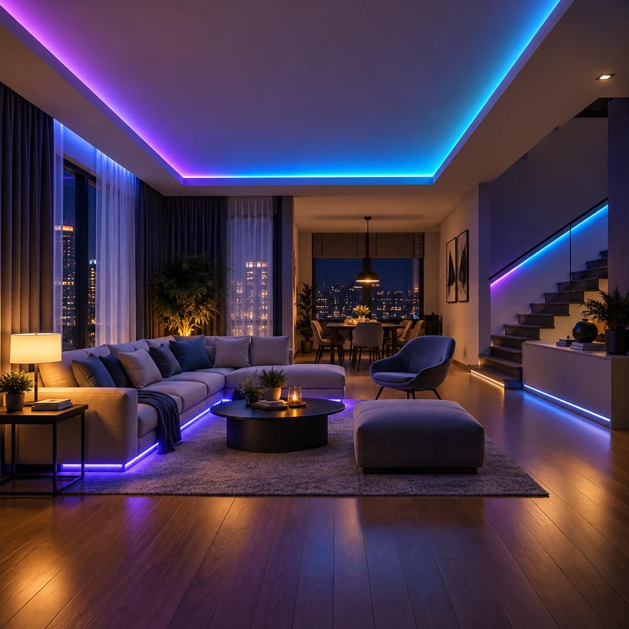 One94Store Smart LED Strip Light 5M with App and Remote Control, Music Sync RGB