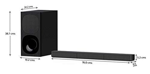 Sony HT-S20R Real 5.1ch Dolby Digital Soundbar with Subwoofer & Rear Speakers (400W)