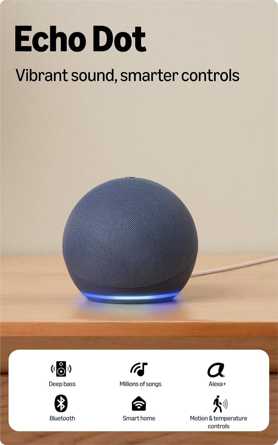 Amazon Echo Dot (5th Gen) Smart Speaker with Alexa