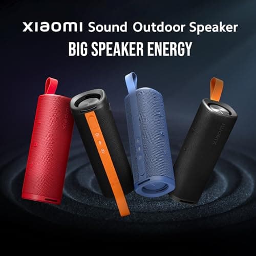 XIAOMI Sound Outdoor 30W Portable Bluetooth Speaker, IP67, Black