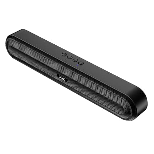 boAt Aavante Bar 490 10W Bluetooth Soundbar, 2.0 Channel, 7Hrs Battery