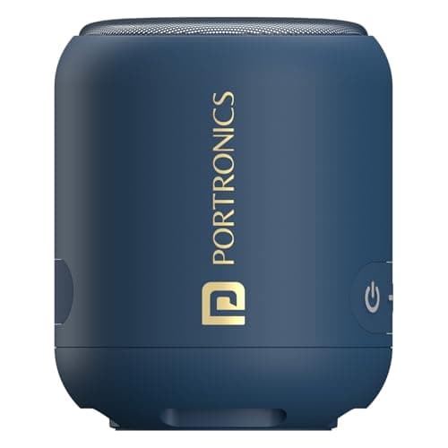 Portronics SoundDrum 1 12W TWS Portable Bluetooth Speaker with Powerful Bass