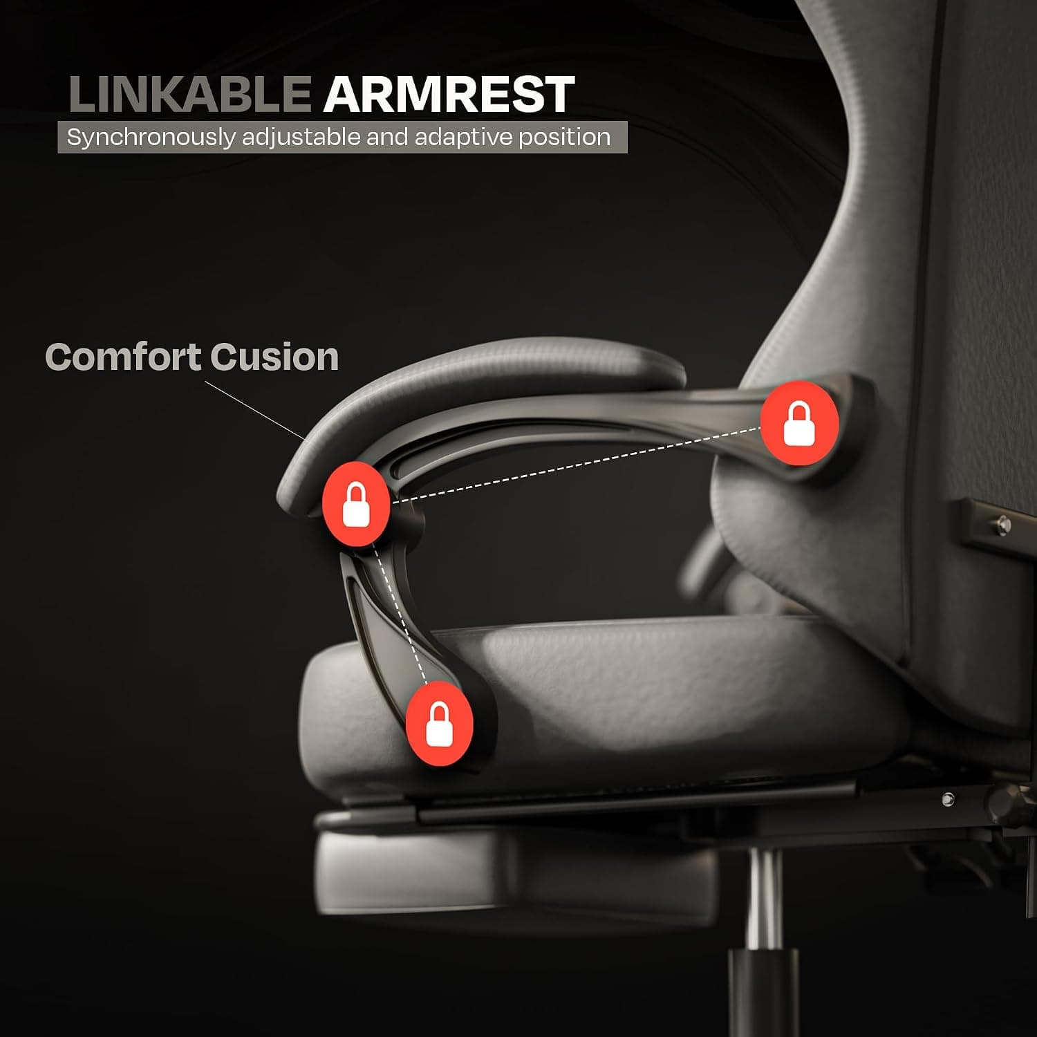 Green Soul Beast Racing Edition Ergonomic Gaming Chair, Fabric & PU Leather