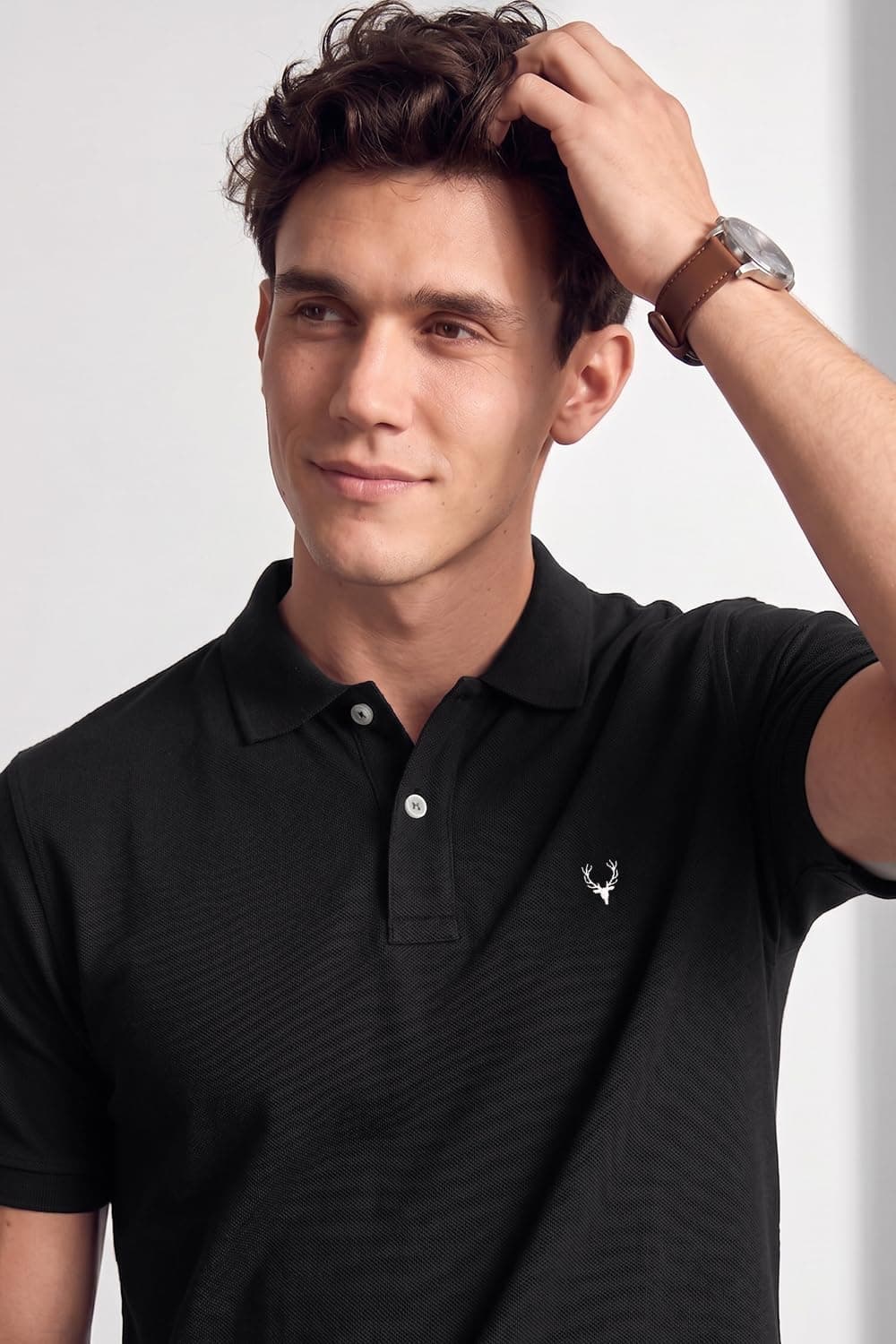 Allen Solly Men's Polo T-Shirt (Regular Fit, Cotton)