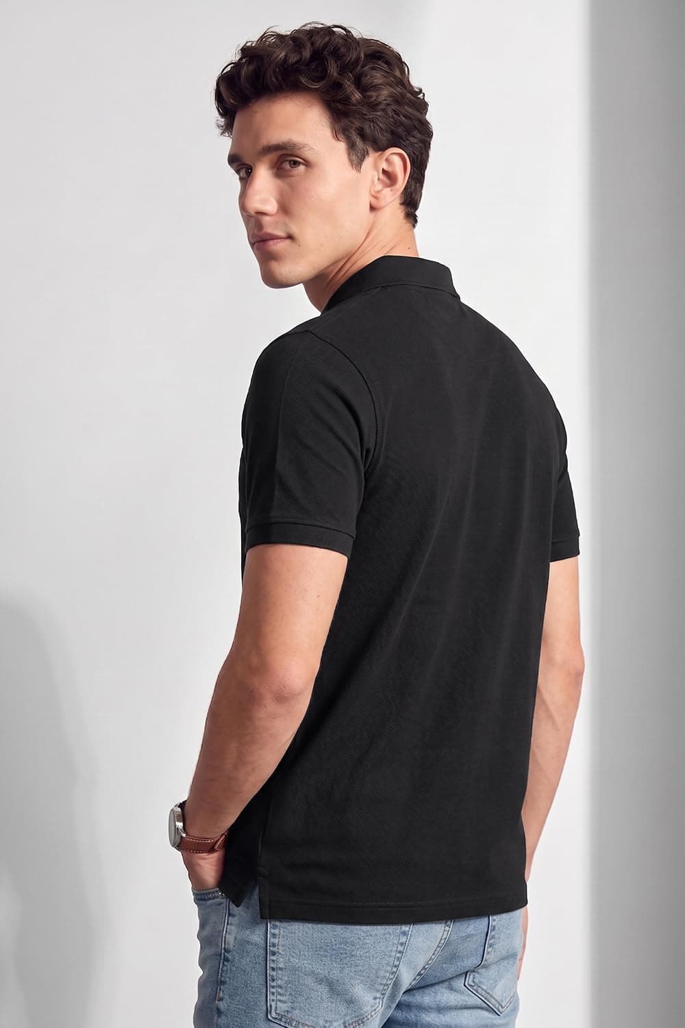 Allen Solly Men's Polo T-Shirt (Regular Fit, Cotton)