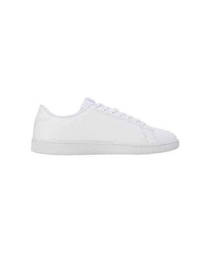 PUMA Smashic Comfort Casual Sneakers (White-Matte Silver)
