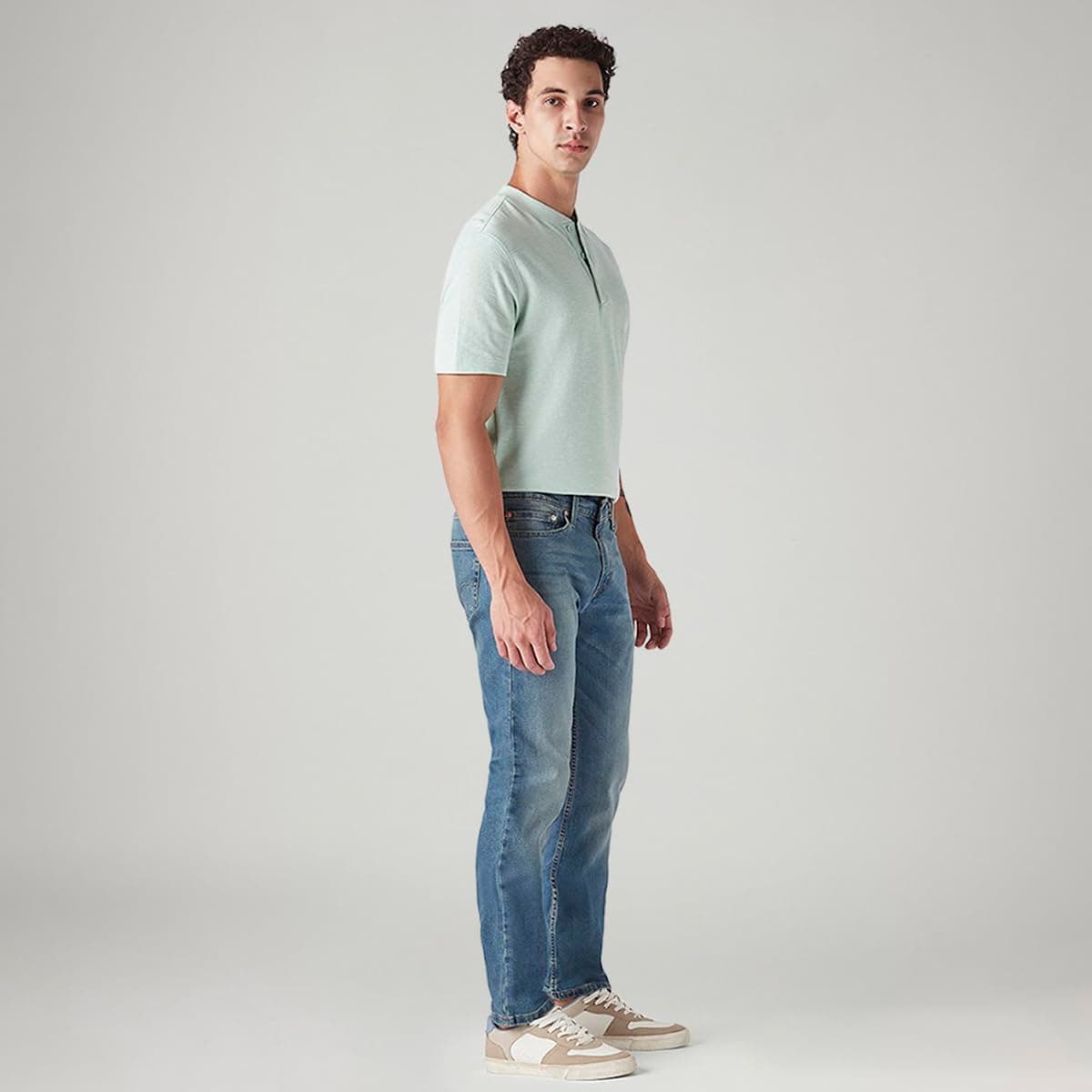 Levi's Men's 511 Slim Fit Stretchable Jeans (Mid Indigo)