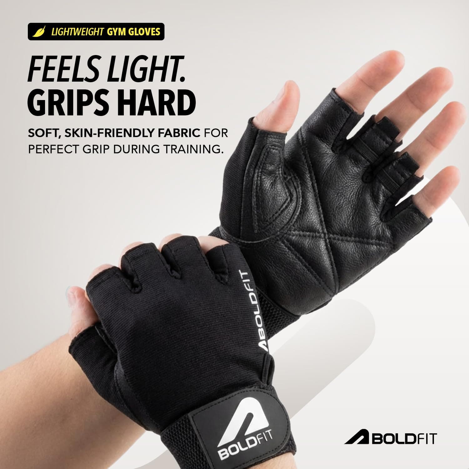 Boldfit Gym Gloves for Men & Women with Wrist Support