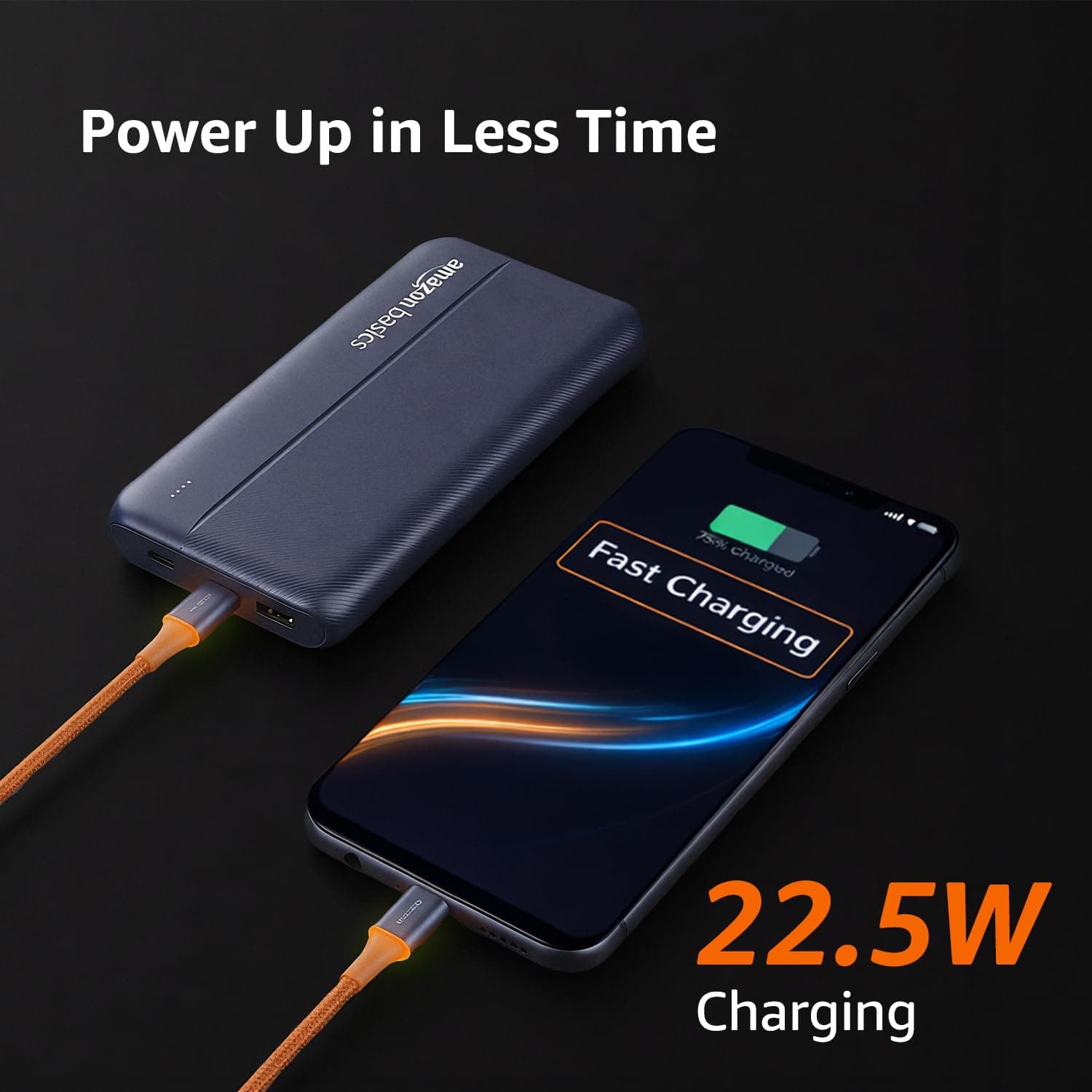 Amazon Basics 20000mAh 22.5W Fast Charging Power Bank
