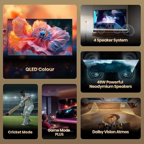 Hisense 108 cm (43 Inches) 4K Ultra HD Smart Hi-QLED TV
