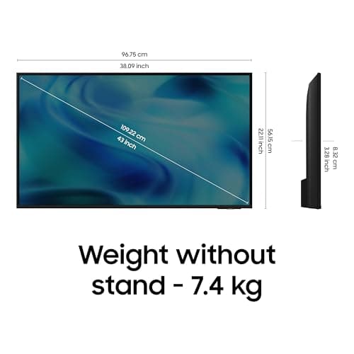 Samsung 43 inch (108cm) Crystal UHD 4K Vision AI 2026 Smart TV