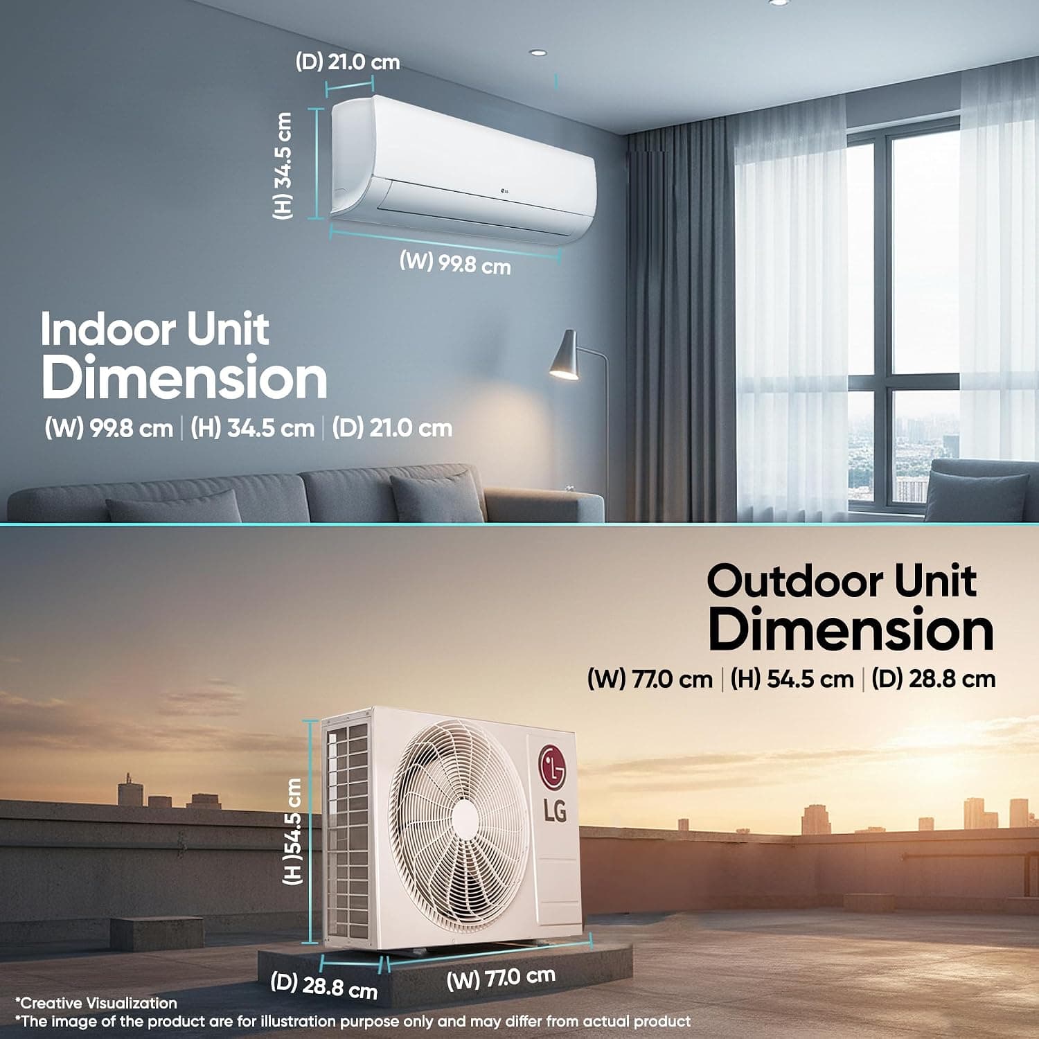 LG 1.5 Ton 5 Star AI Smart Inverter Split AC (100% Copper, AI Convertible 6-in-1)