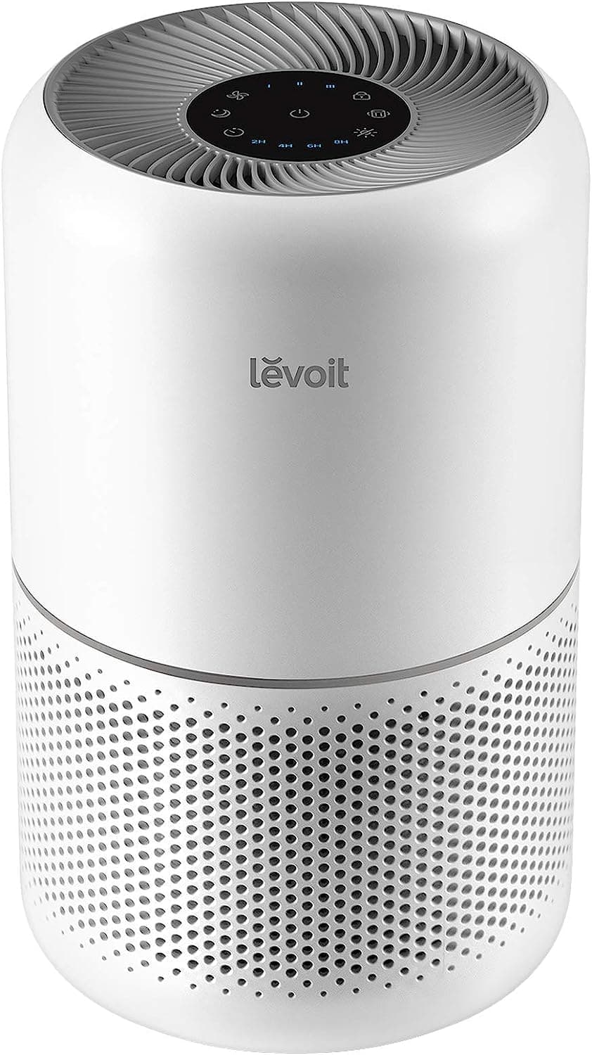 LEVOIT Air Purifier for Home Allergies and Pets, H13 True HEPA, 24dB Filtration