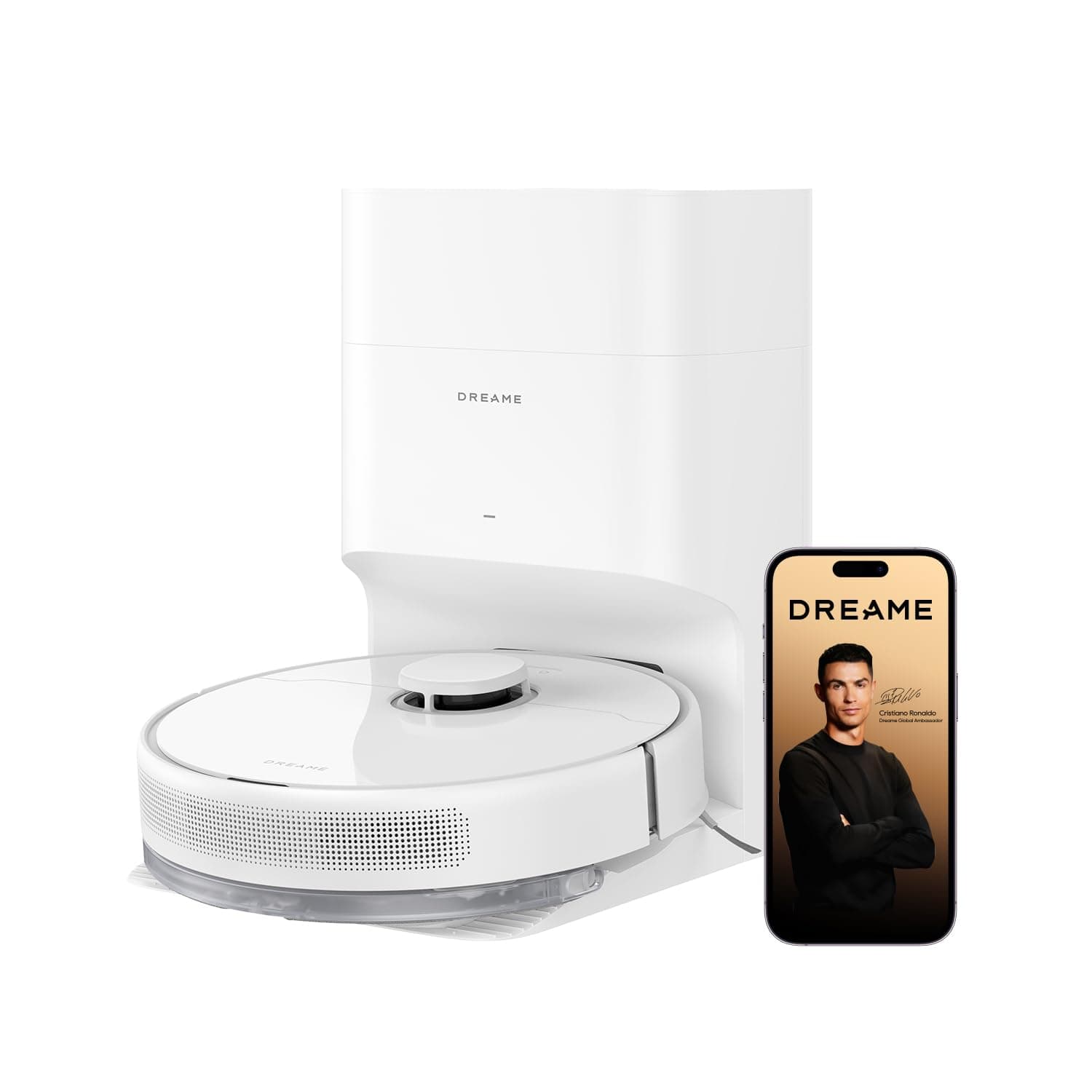 DREAME D10 Plus Gen 2 Robot Vacuum and Mop, Self-Emptying with 90-Day Dust Storage, 6,000Pa LiDAR
