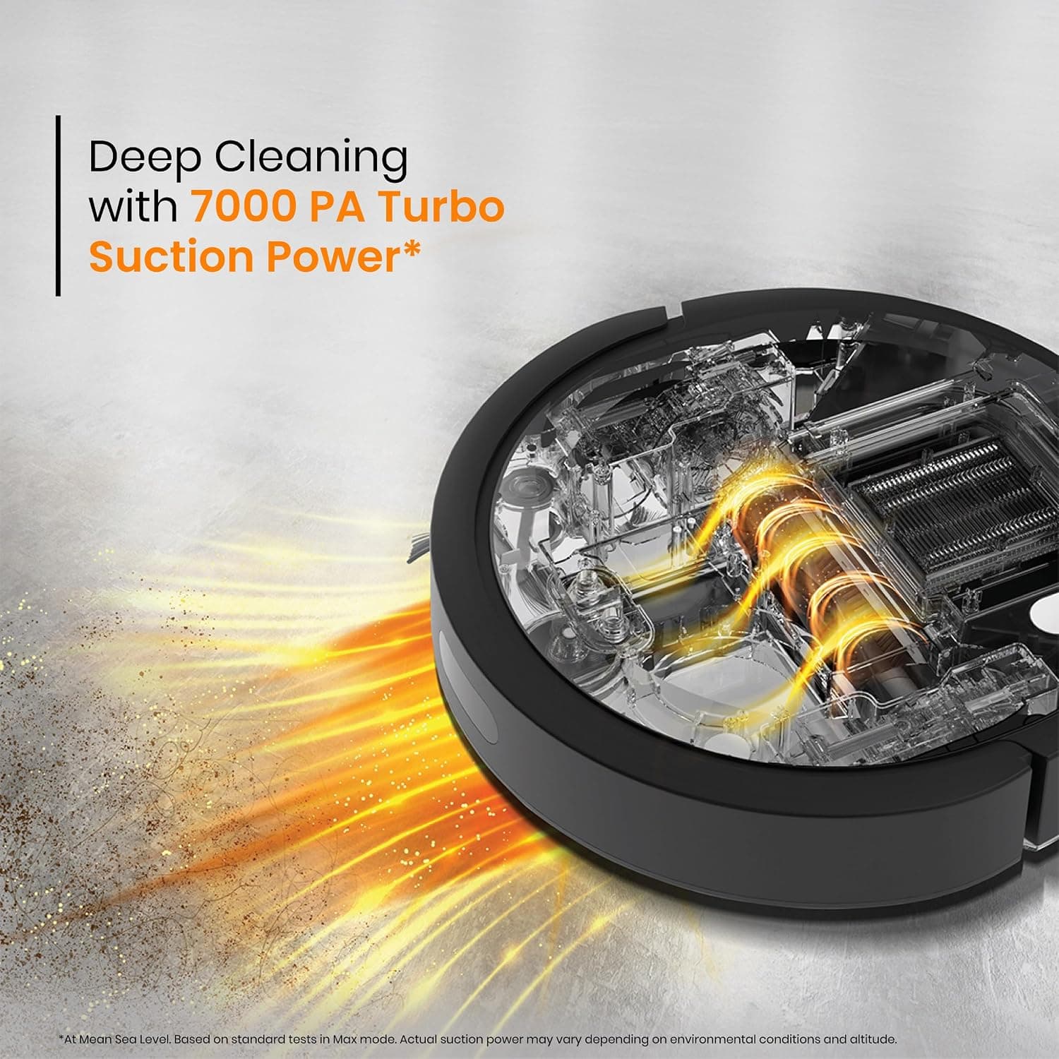 Eureka Forbes SmartClean Home Mapping Turbo Robot Vacuum, 7000Pa, LiDAR 3.0 & Wet Mop