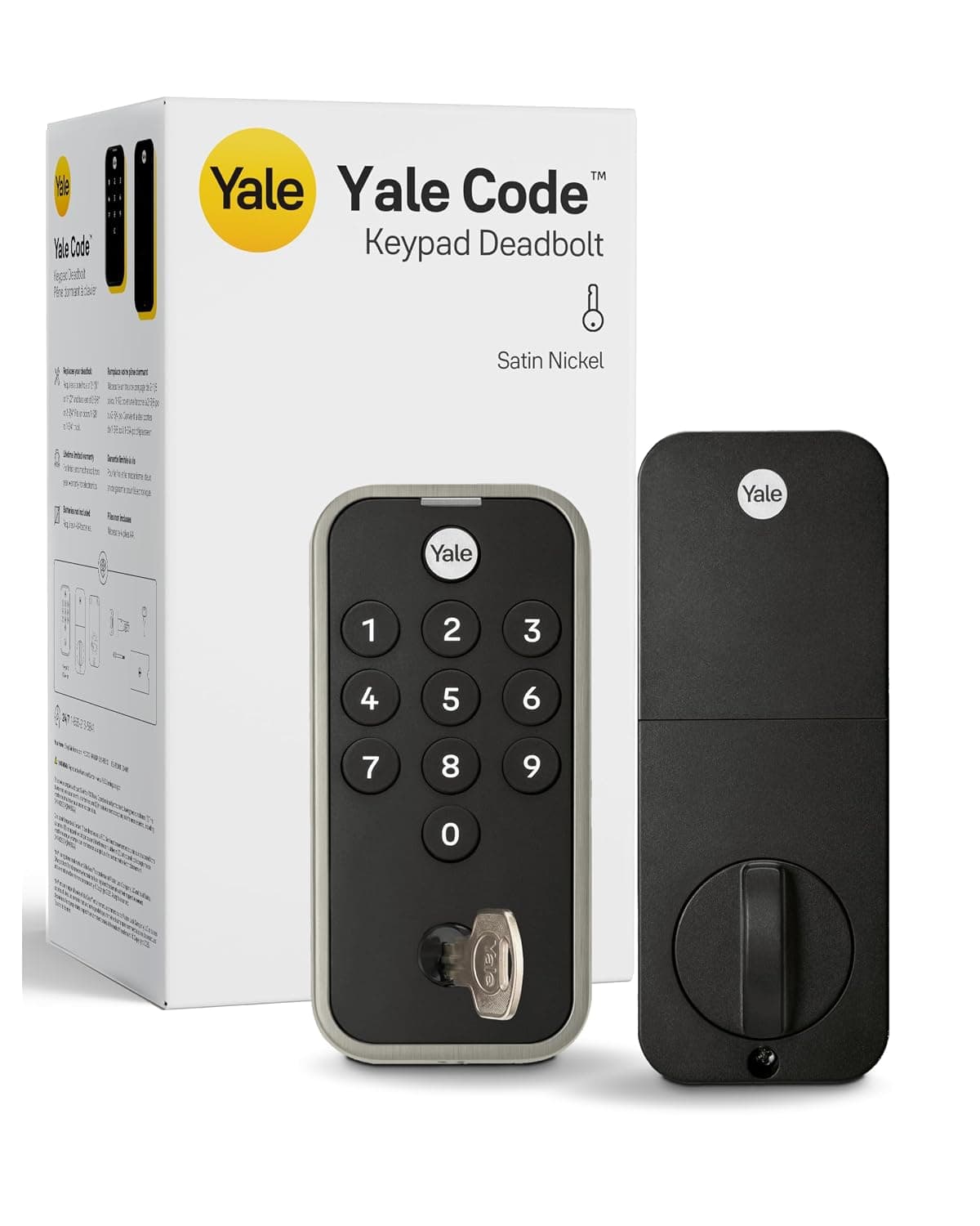 Yale Tye Digital Smart Door Lock with Electronic Keypad for Interior and Exterior Doors