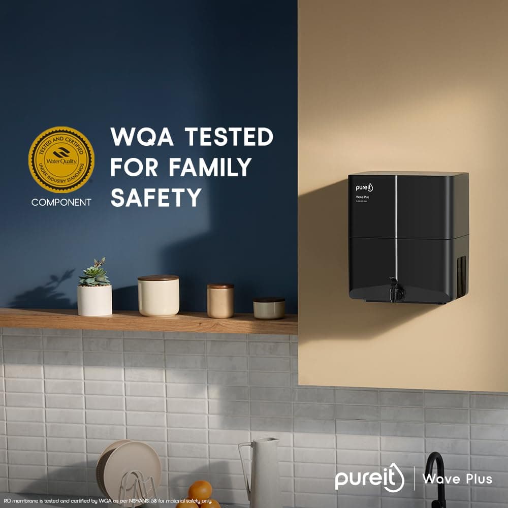 Pureit Wave Plus RO Water Purifier with Mineral & UV — Up to 45% Water Savings