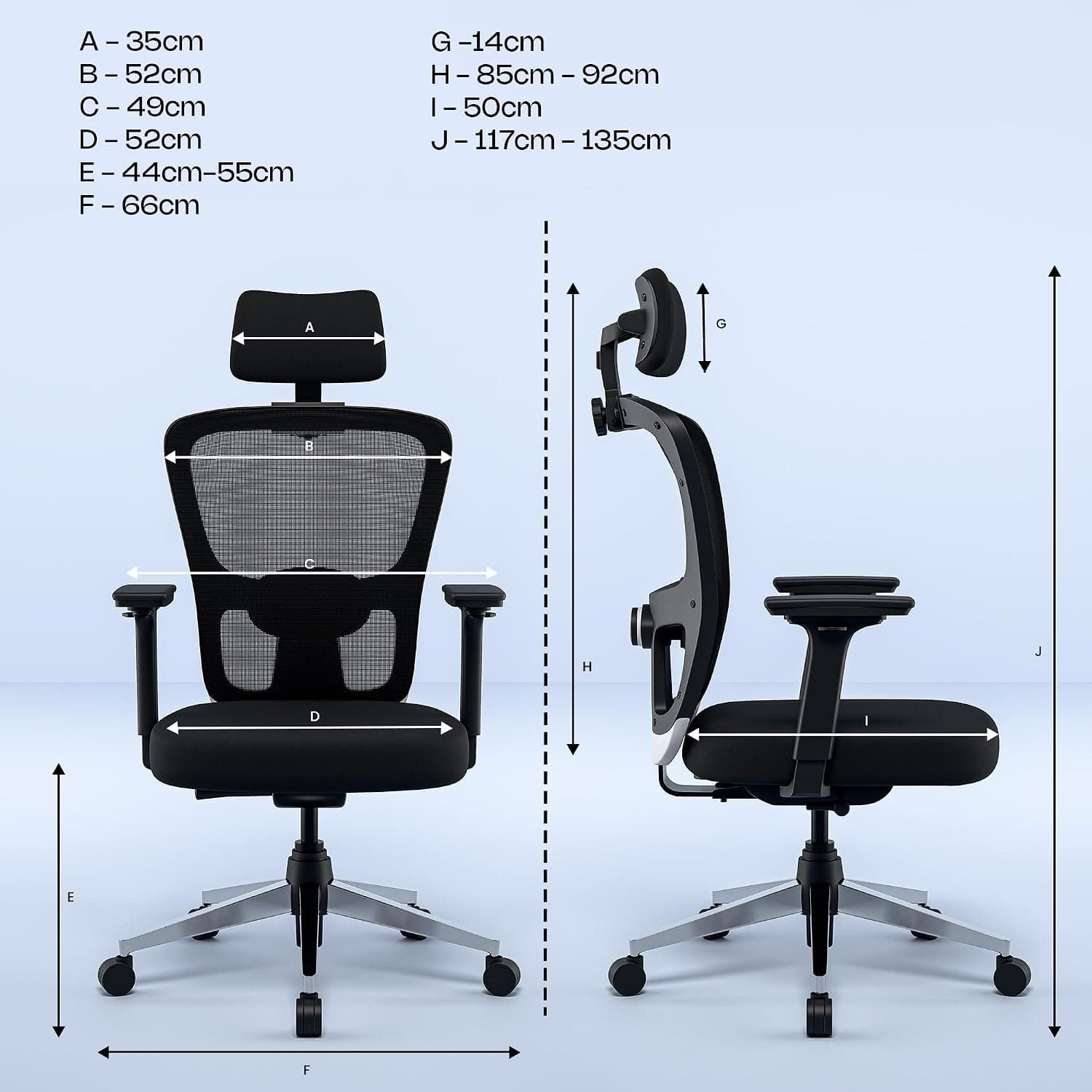 Green Soul Jupiter Superb (2026 Edition) Ergonomic Mesh Office Chair with Intelli-Adapt Recline