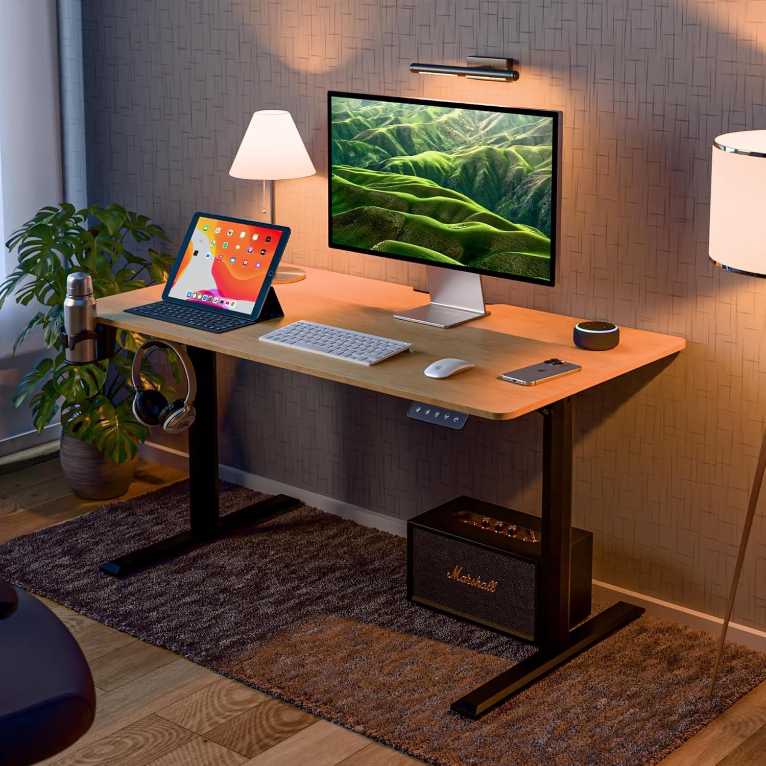 Green Soul Imperium Height Adjustable Electric Standing Desk for Office Work