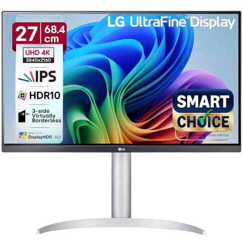 LG 27UP850K 27" UltraFine 4K UHD IPS Monitor — USB-C 96W PD, DisplayHDR 400, 95% DCI-P3