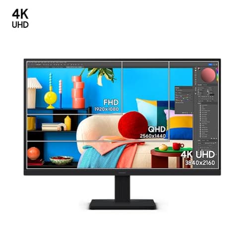Samsung 27" ViewFinity S7 4K UHD IPS Monitor — HDR10, 1.07 Billion Colours, sRGB