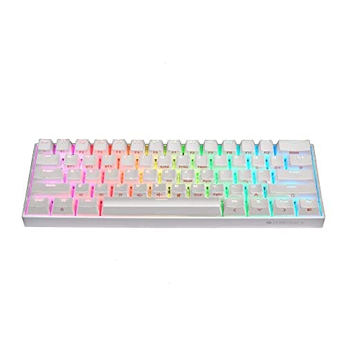 Zebronics Zeb-MAX NINJA 61-Key Wireless Mechanical Keyboard — 3x Bluetooth + 2.4GHz + Type-C