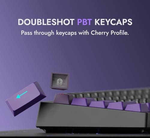 Kreo Swarm 65 Wireless Mechanical Gaming Keyboard — Gasket Mount, Tri-Mode, 65% Layout