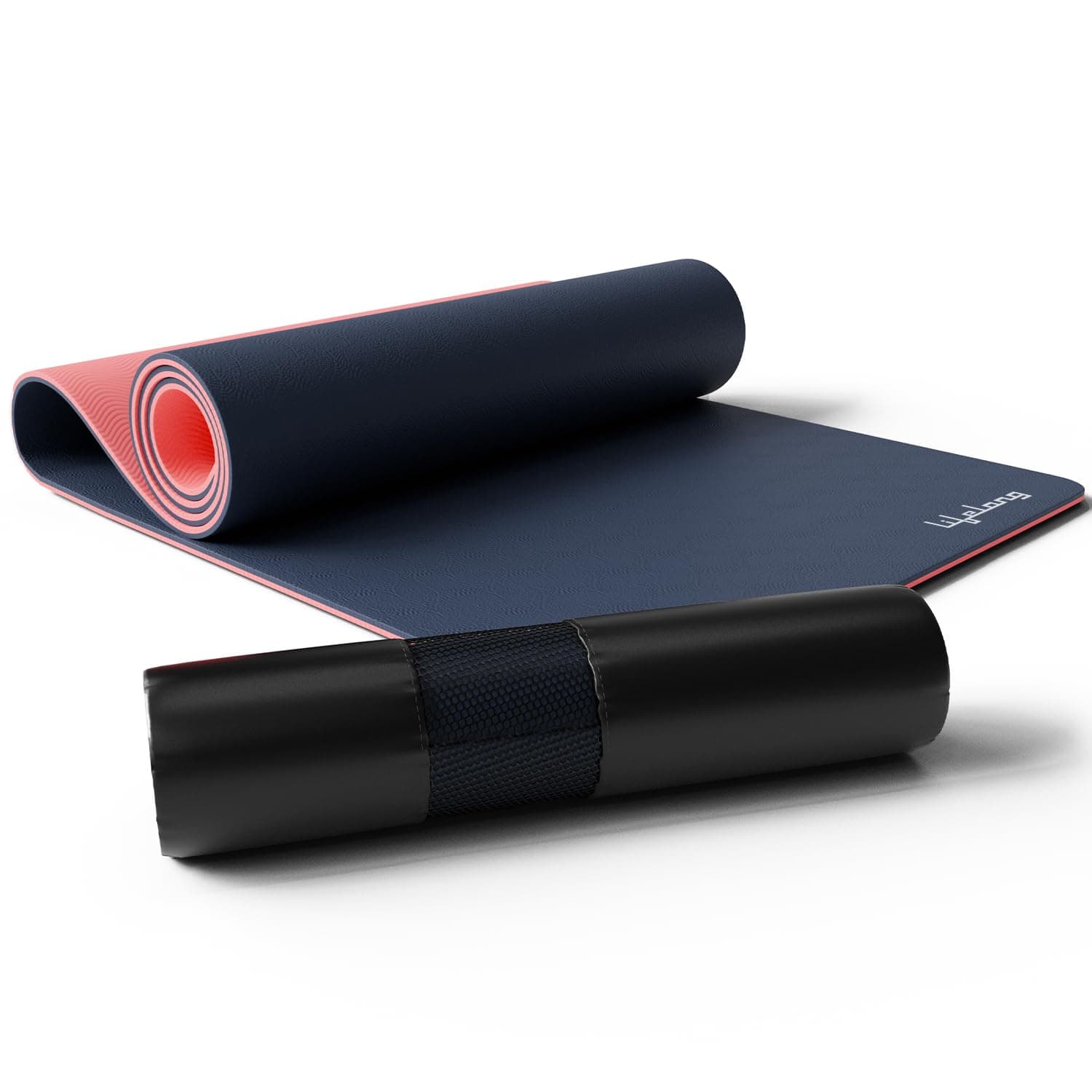Lifelong Dual Color TPE 6mm Yoga Mat for Women & Men — Home Gym Exercise Mat