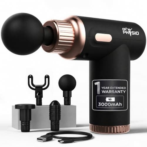 Dr Physio USA Dynamo 1034 Percussion Massage Gun — Deep Tissue Muscle Massager