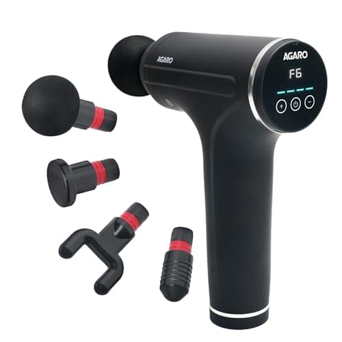 AGARO Galaxy Gun Massager — Rechargeable Handheld Percussion Massager