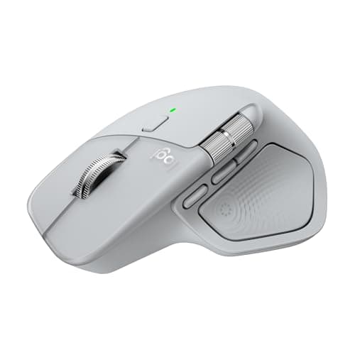 Logitech MX Master 4 Wireless Mouse — Haptic Feedback, Ultra-Fast Scrolling, USB-C Charging
