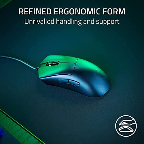Razer DeathAdder V3 Wired Gaming Mouse — Ergonomic, Lightweight
