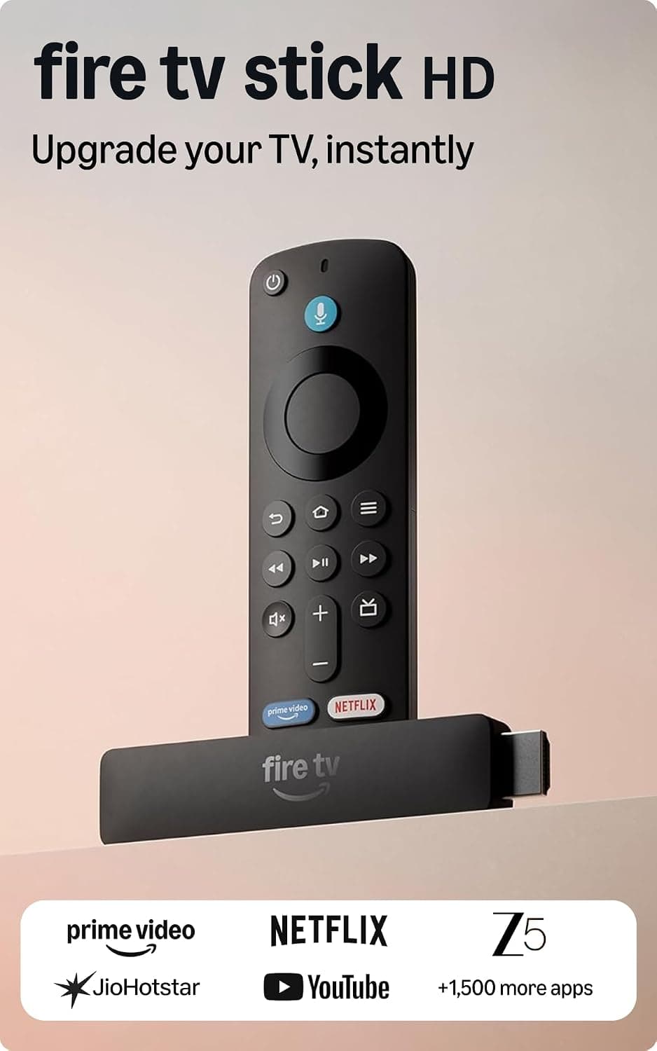 Amazon Fire TV Stick HD 2nd Gen - Full HD Streaming