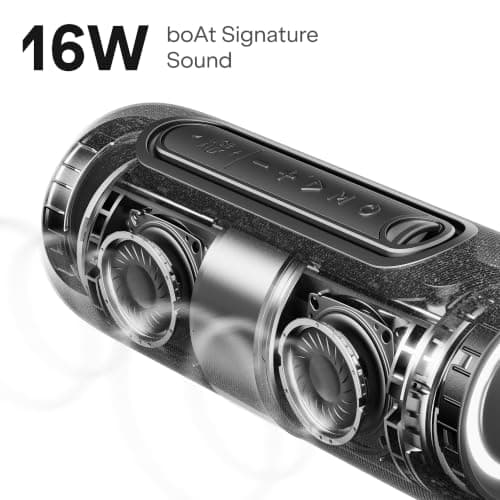 boAt Stone 350 Pro Plus 16W Bluetooth Speaker - TWS, IPX5, Type-C