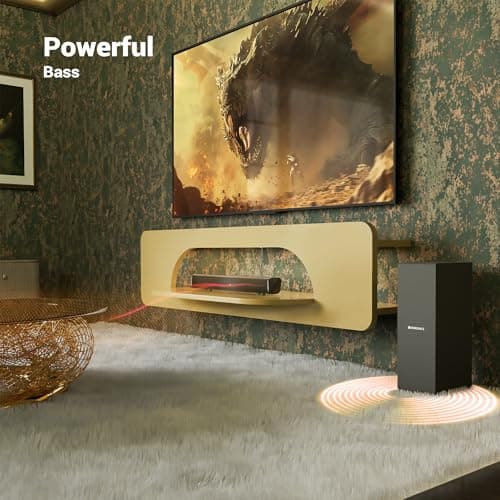 Zebronics 90W Compact Soundbar with Dual Driver & Wired Subwoofer