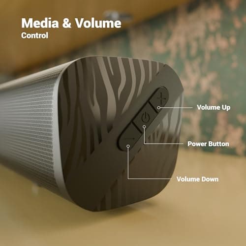 Zebronics 90W Compact Soundbar with Dual Driver & Wired Subwoofer