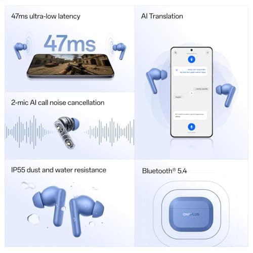 OnePlus Nord Buds 3r TWS Earbuds with 12.4mm Drivers and 43H Battery