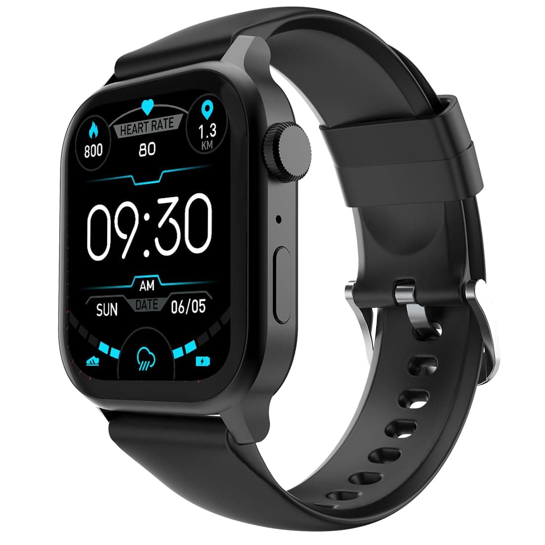 Fire-Boltt Rise Smart Watch with 1.85-inch HD Display and Bluetooth Calling