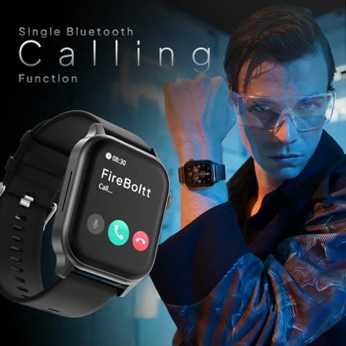 Fire-Boltt Rise Smart Watch with 1.85-inch HD Display and Bluetooth Calling