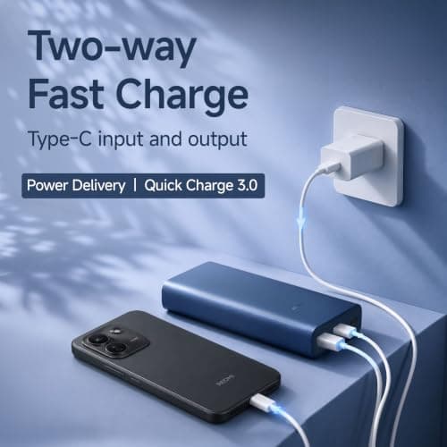 Xiaomi Power Bank 4i 20000mAh 33W Sonic Charge Fast Power Bank