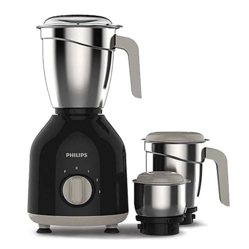 Philips HL7756/00 Mixer Grinder 750W with 3 Stainless Steel Jars