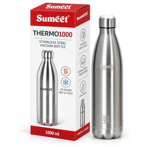 Sumeet Thermo1000 Stainless Steel Insulated Vacuum Water Bottle 1000ml