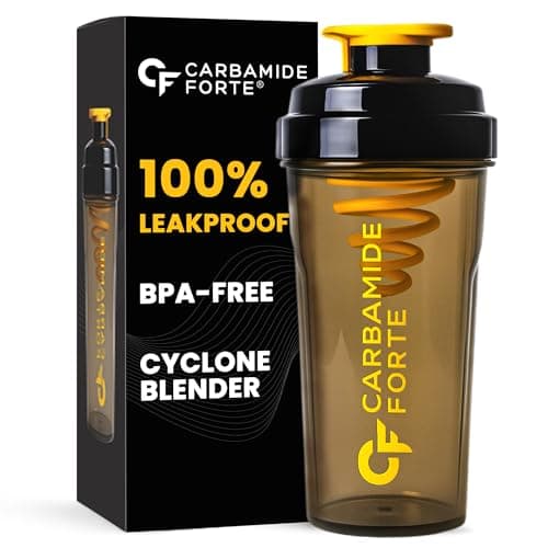 Carbamide Forte Storm Shaker Bottle for Gym 700ml with Blender Whisk