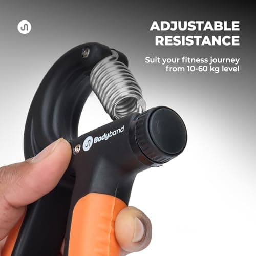 Bodyband Adjustable Hand Grip Strengthener 10kg to 40kg Resistance