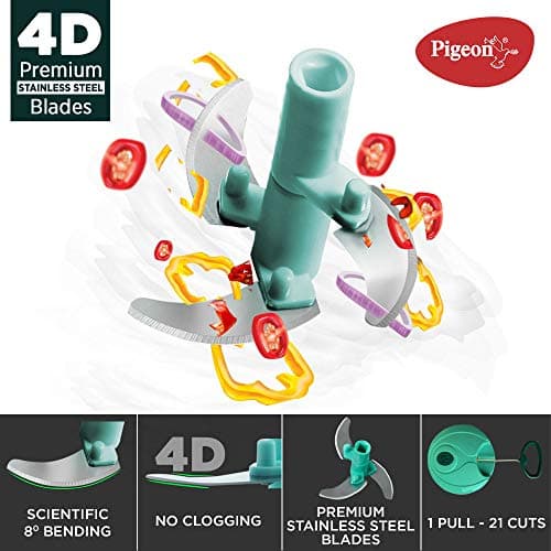 Pigeon by Stovekraft Large Handy Vegetable and Fruit Chopper 650ml