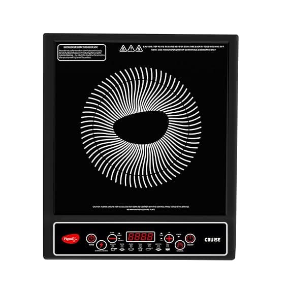 Pigeon by Stovekraft Cruise 1800W Induction Cooktop with Push Button